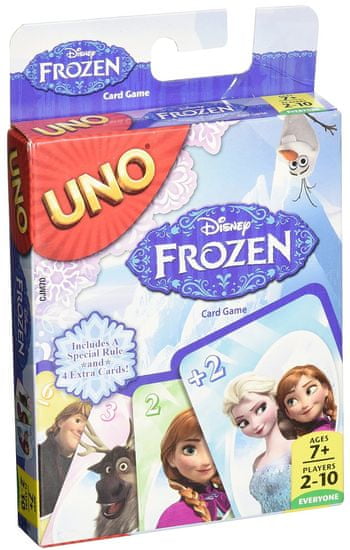 Mattel Uno karty Frozen