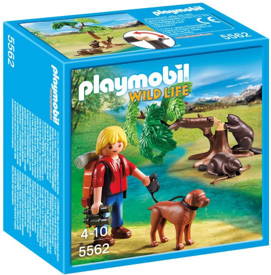 Playmobil 5562 Prírodovedec s bobrami