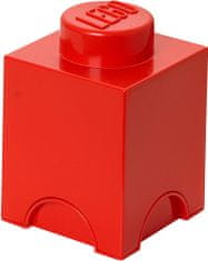 LEGO Úložný box 12x12x18 cm červená