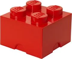 LEGO Úložný box 25x25x18 cm červená