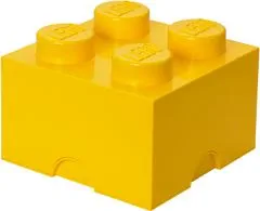 LEGO Úložný box 25x25x18 cm žltá