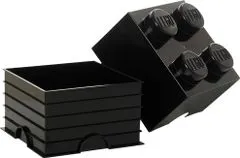 LEGO Úložný box 25x25x18 cm čierna