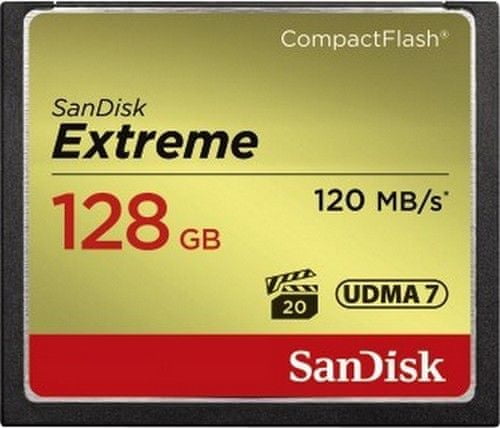 SanDisk Compact Flash Extreme 128GB 120MB/s (SDCFXSB-128G-G46)