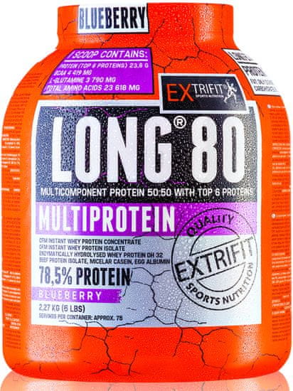 Extrifit Long 80 Multiprotein 2,27 kg