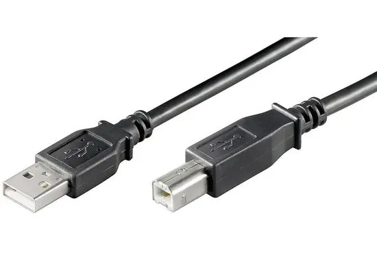 PremiumCord USB 2.0 A-B kábel, M/M