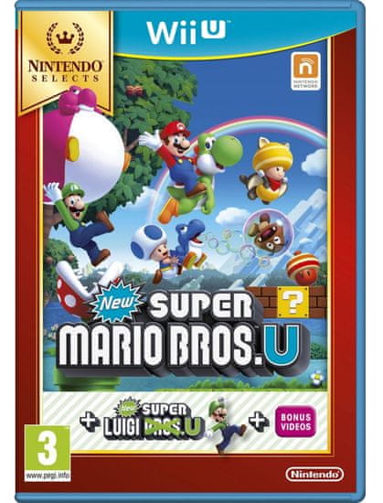 Nintendo New Super Mario Bros U+New Super Luigi U Selects / WiiU