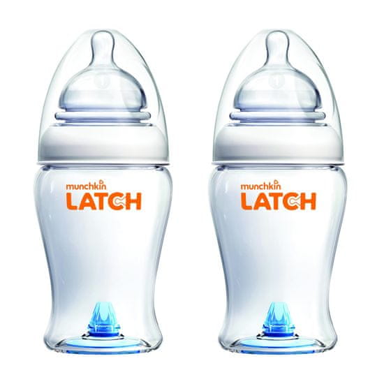 MUNCHKIN Latch - Dojčenská fľaška 240 ml, 2ks