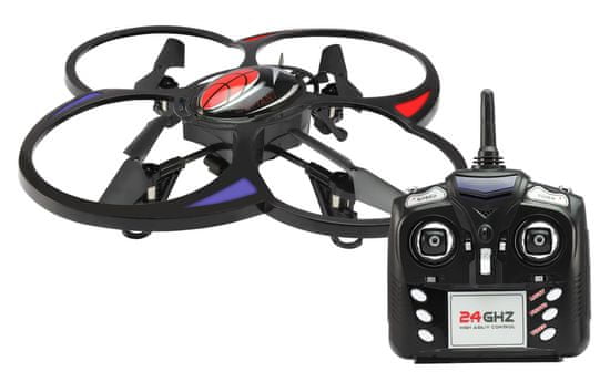 Eddy Toys Dron 2,4Ghz, kamera, LED svetlá
