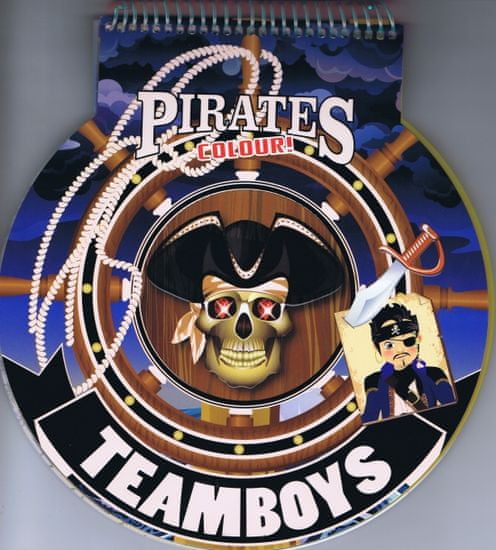 autor neuvedený: Teamboys Pirates Colour! – kormidlo