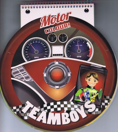 autor neuvedený: Teamboys Motor Colour! – volant