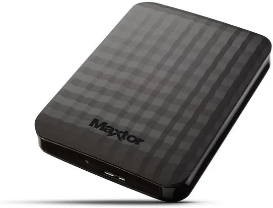 Maxtor M3 Portable 500GB / Externí / USB 3.0 / 2,5" / Black (STSHX-M500TCBM)