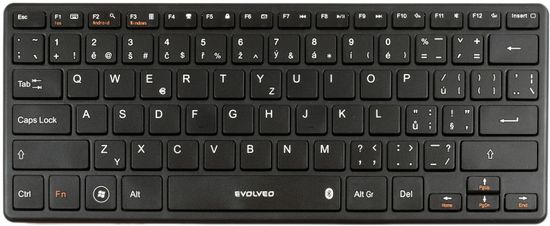 Evolveo WK29B Bluetooth klávesnica čierna