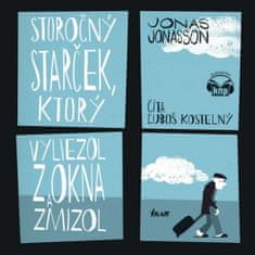 Jonasson Jonas: Storočný starček, ktorý vyliezol z okna a zmizol - KNP (audiokniha)