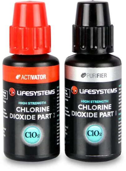 Lifesystems Chlorine Dioxide Liquid (2 x 30ml) - rozbalené