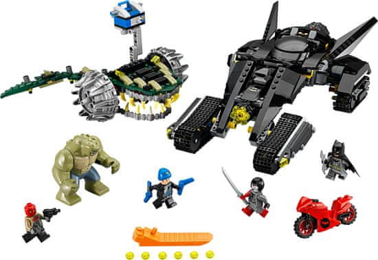 LEGO Super Heroes 76055 Batman: Killer Croc Zničenie v stokách