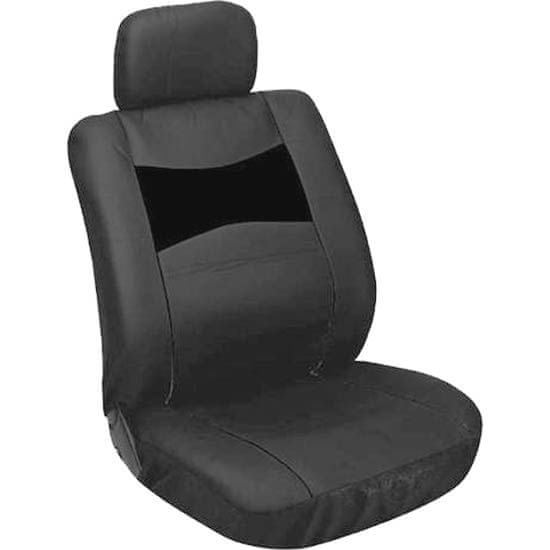 CarPoint Poťahy sedadiel - imitácia kože čierne