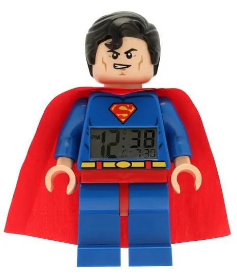LEGO Detský budík DC Super Heroes Superman