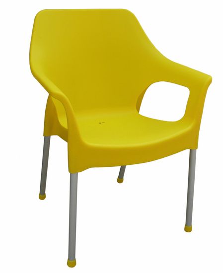 MEGA PLAST MP1282 URBAN (AL nohy) stolička, 83,5x60x54