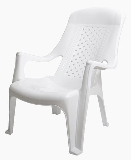 MEGA PLAST MP661 CLUB stolička, 81x60x80, stohovovatelná, PP