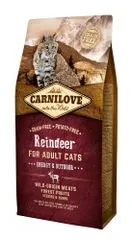 Carnilove Reindeer for Adult Cats – Energy & Outdoor 6 kg