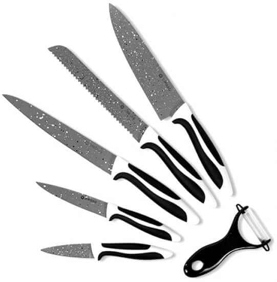 Kitchen Artist Sada nožov s kamenným povrchom 6ks
