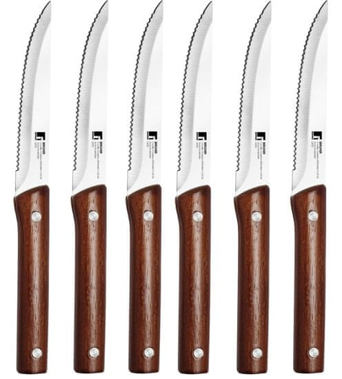 Bergner Sada steakových nožov NATURE GAUCHO
