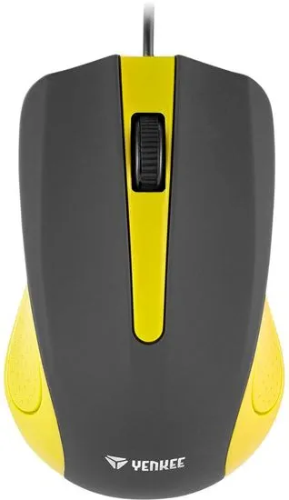 Yenkee USB myš Suva žltá (YMS 1015YW)