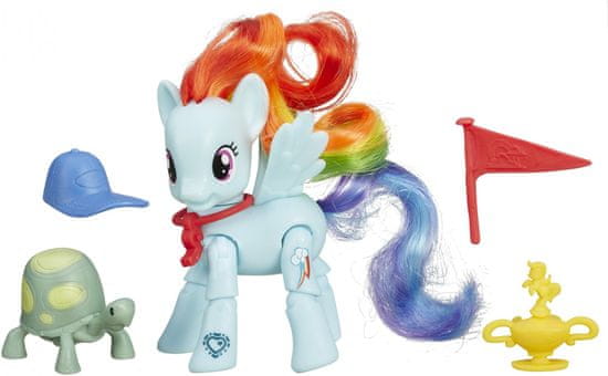My Little Pony Poník s kamarátom a doplnkami – Rainbow Dash