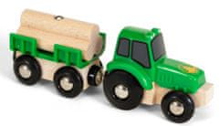 Brio Traktor s prívesom a nákladom