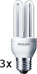 Philips Genie 18W, E27, 3 pack