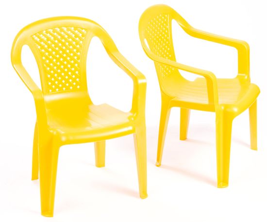 Grand Soleil Sada 2 stoličky, žltá