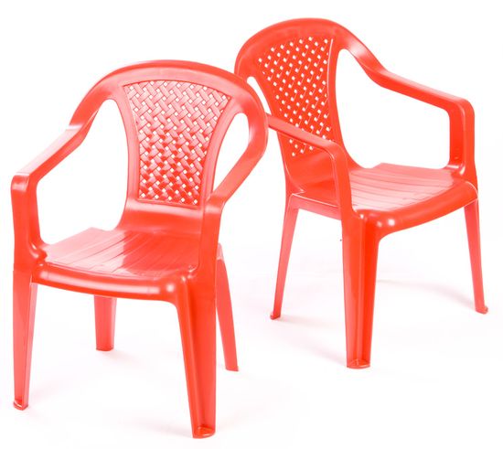 Grand Soleil Sada 2 stoličky, červená