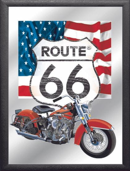 Postershop Zrkadlový obraz Route 66