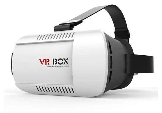 3D okuliare VR BOX VR-X2, biele