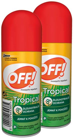 OFF! Tropical spray 2x 100 ml
