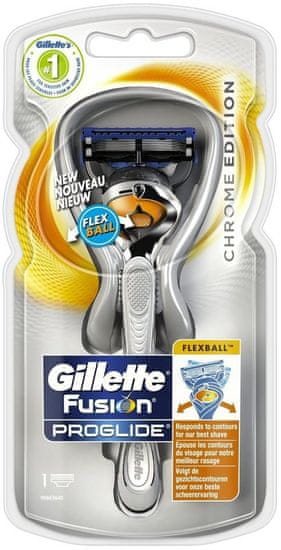 Gillette ProGlide Flexball Silver Manual strojček + hlavica 1ks