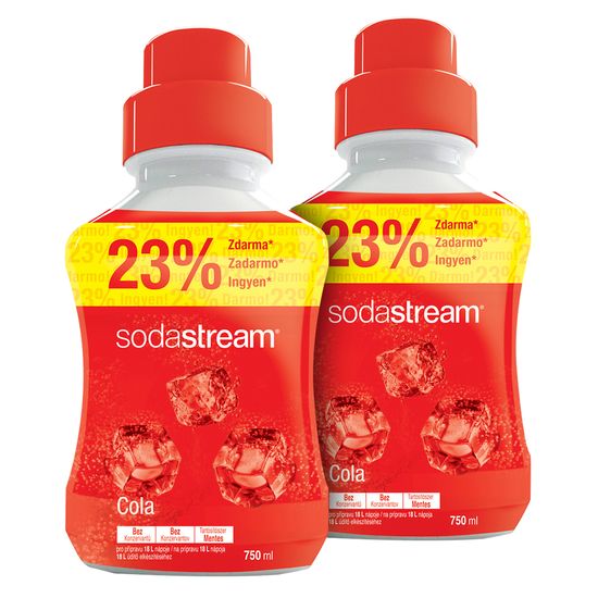 SodaStream Príchuť Cola veľký 2x 750 ml