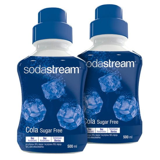 SodaStream Príchuť Cola Sugar Free(Zero) 2x 500 ml