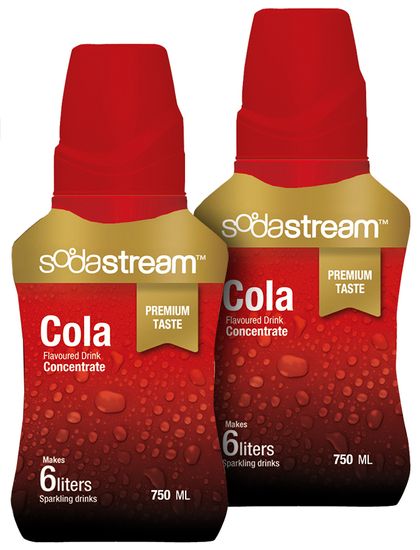 SodaStream Príchuť Cola Premium 2x 750 ml