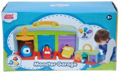 Teddies BABY Monster garáž s autíčkami 3ks