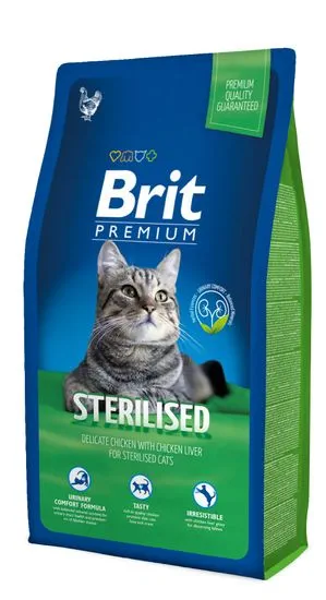 Brit PREMIUM Cat STERILISED 8 kg