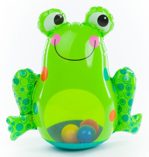 Teddies BABY Roly Poly - nafukovacia žaba