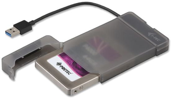 I-TEC MYSAFE USB 3.0 Easy pre 2.5" SATA disk čierny (MYSAFEU313)