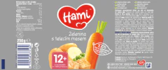 Hami Roláda - zelenina, teľacie mäso - 6x250g