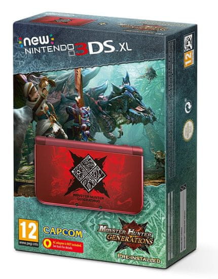 Nintendo NEW 3DS XL Monster Hunter Generations Limited Edition bundle