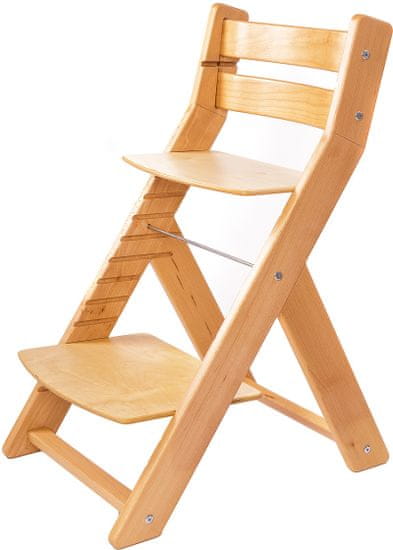 Wood Partner Detská rastúca stolička MONY natur