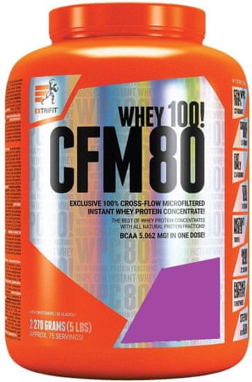 Extrifit CFM Instant Whey 2,27 kg Čučoriedka