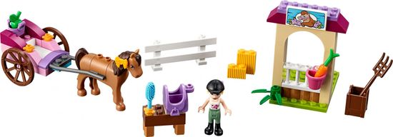LEGO Juniors 10726 Stephania a kočiar s koníkom