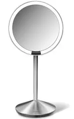 Simplehuman Senzorické kozmetické zrkadielko cestovné s Tru-lux LED osvetlením, 10x zväčšenie