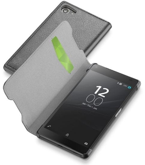 CellularLine pouzdro Book Essential, Sony Xperia Z5 Compact, černá